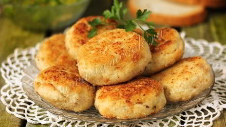 куриные котлеты с маслом
