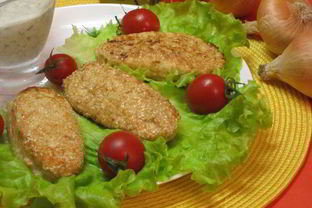 Куриные котлеты Сезам, откройся