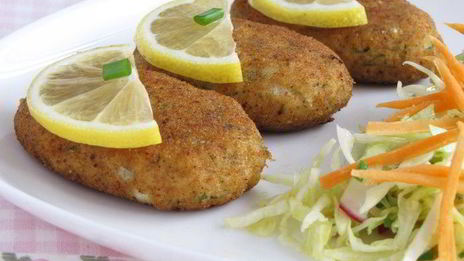 нежные котлетки из камбалы