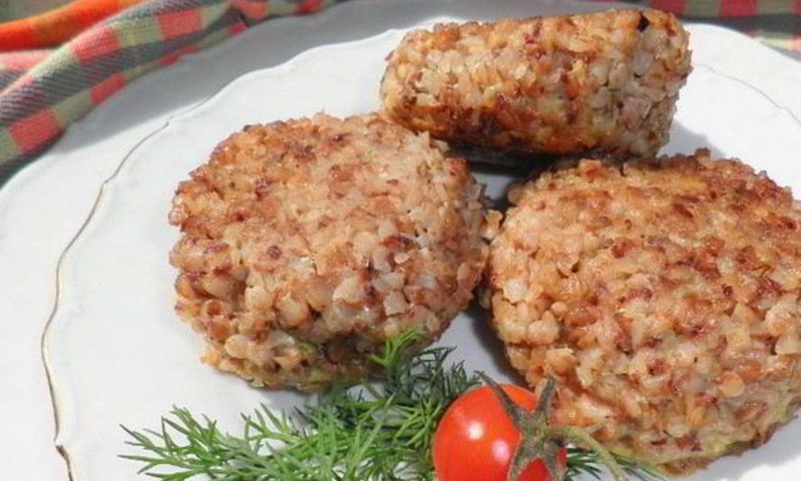 Рецепт постные гречневые котлеты с морковью и грибами
