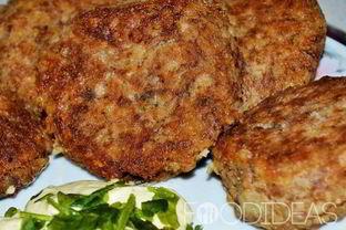 Постные гречневые котлеты