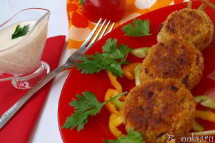 Постные морковно-нутовые котлеты