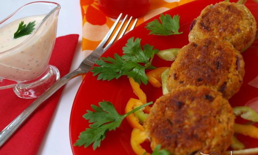 Рецепт постные морковно-нутовые котлеты
