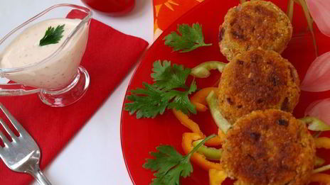 постные морковно-нутовые котлеты