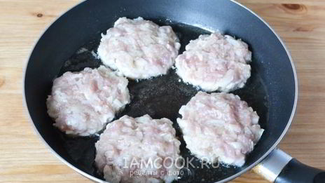 рубленные котлеты из свинины