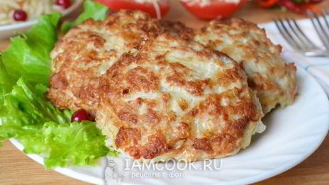 рубленные котлеты из свинины