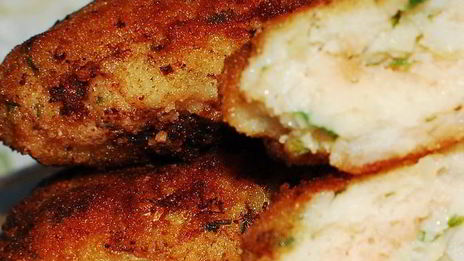 рубленные рыбные котлеты