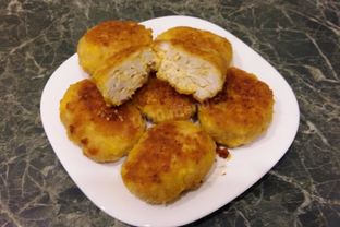 Рубленые котлеты из куриного филе с сыром