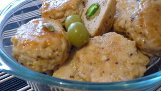 Рубленые куриные котлетки с сюрпризом