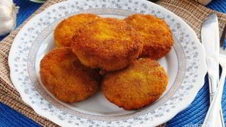 Рыбные котлеты из филе трески