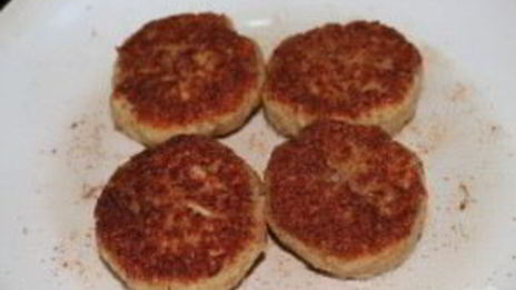 рыбные котлеты из окуня