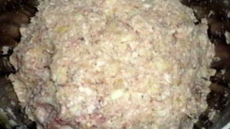 рыбные котлеты из щуки с салом