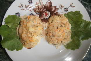 Рыбные котлеты из трески в духовке