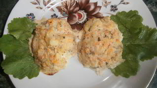 Рыбные котлеты из трески в духовке