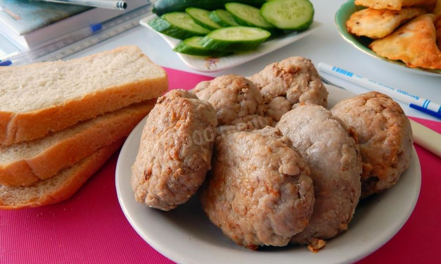 Рецепт школьные котлеты
