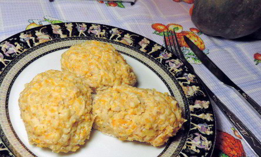 Рецепт тыквенно-индюшиные котлеты