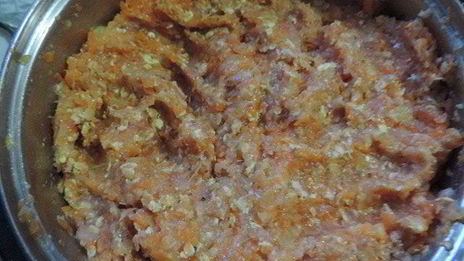 тыквенно-индюшиные котлеты