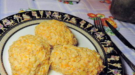 тыквенно-индюшиные котлеты