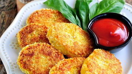 вегетарианские котлеты из нута