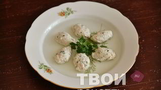 Куриные клецки