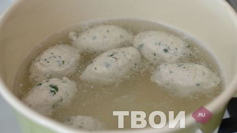 куриные клецки