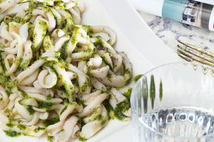 Лапша из кальмара