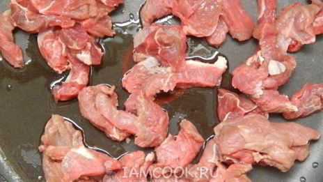 лапша с говядиной