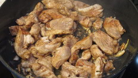 лапша с куриной грудкой по-китайски