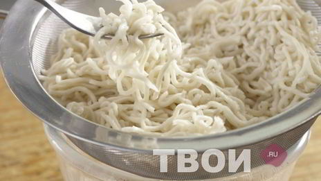 лапша с овощами