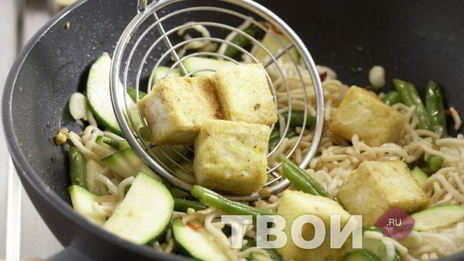 лапша с овощами