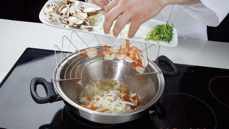 лапша соба с креветками