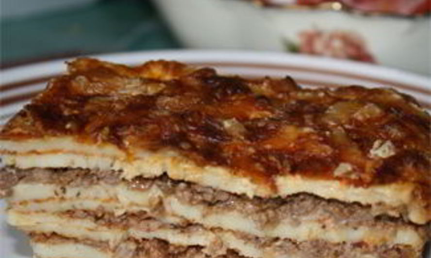 Рецепт блинная лазанья