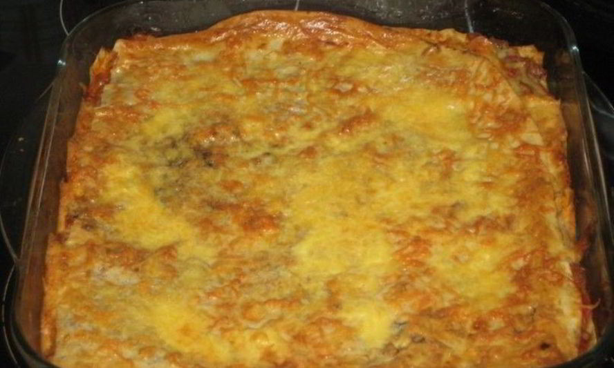 Рецепт домашняя лазанья из лаваша