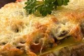 Грибная лазанья