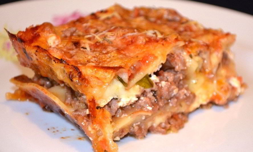 Рецепт иммигрантская лазанья болоньезе с грибами и 3 сырами