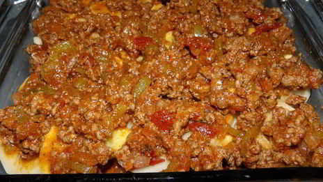 картофельная лазанья