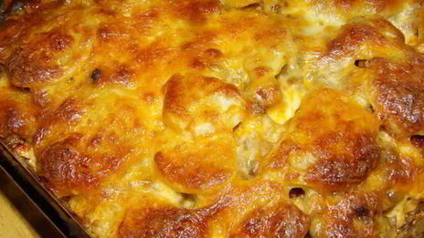 картофельная лазанья