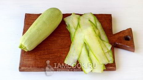 лазанья из кабачков с фаршем