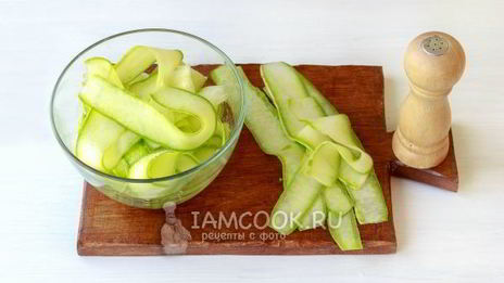 лазанья из кабачков с фаршем