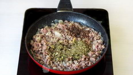 лазанья из кабачков с фаршем