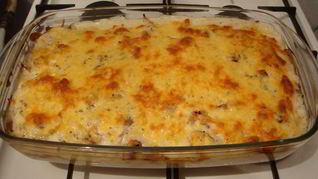 Лазанья из макарон с фаршем