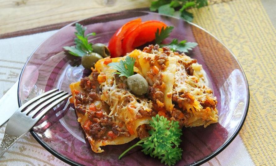 Рецепт лазанья классическая с мясом