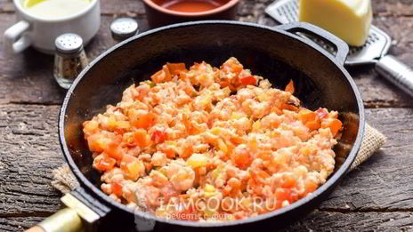 лазанья на сковороде