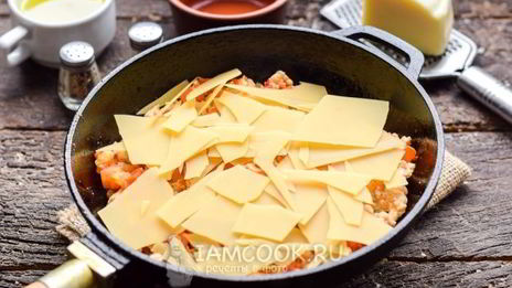 лазанья на сковороде