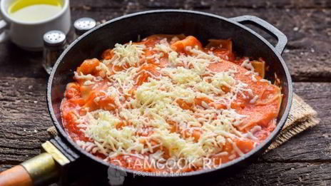 лазанья на сковороде