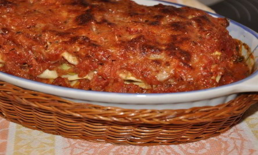 Рецепт лазанья нежная овощная