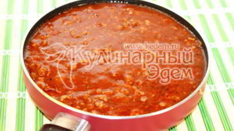 лазанья по-домашнему