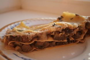 Лазанья постная