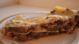 Лазанья постная