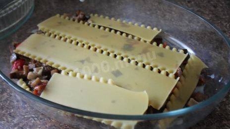 лазанья постная